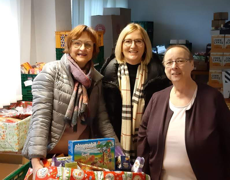 Gabriele Hruschka, Sigrid Nippe, Mettmanner Tafel