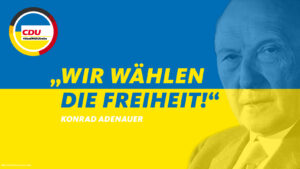 CDU Adenauer Ukraine
