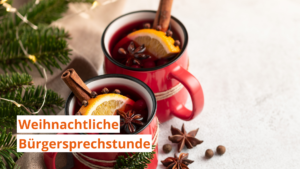 CDU Einladung Glühweinstand